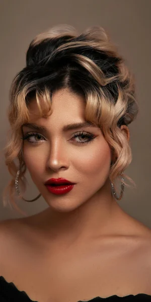 Natural sun-kissed balayage technique